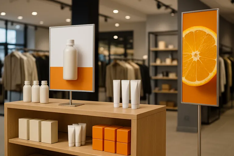 Een complete handleiding voor effectieve product displays en signmaterialen